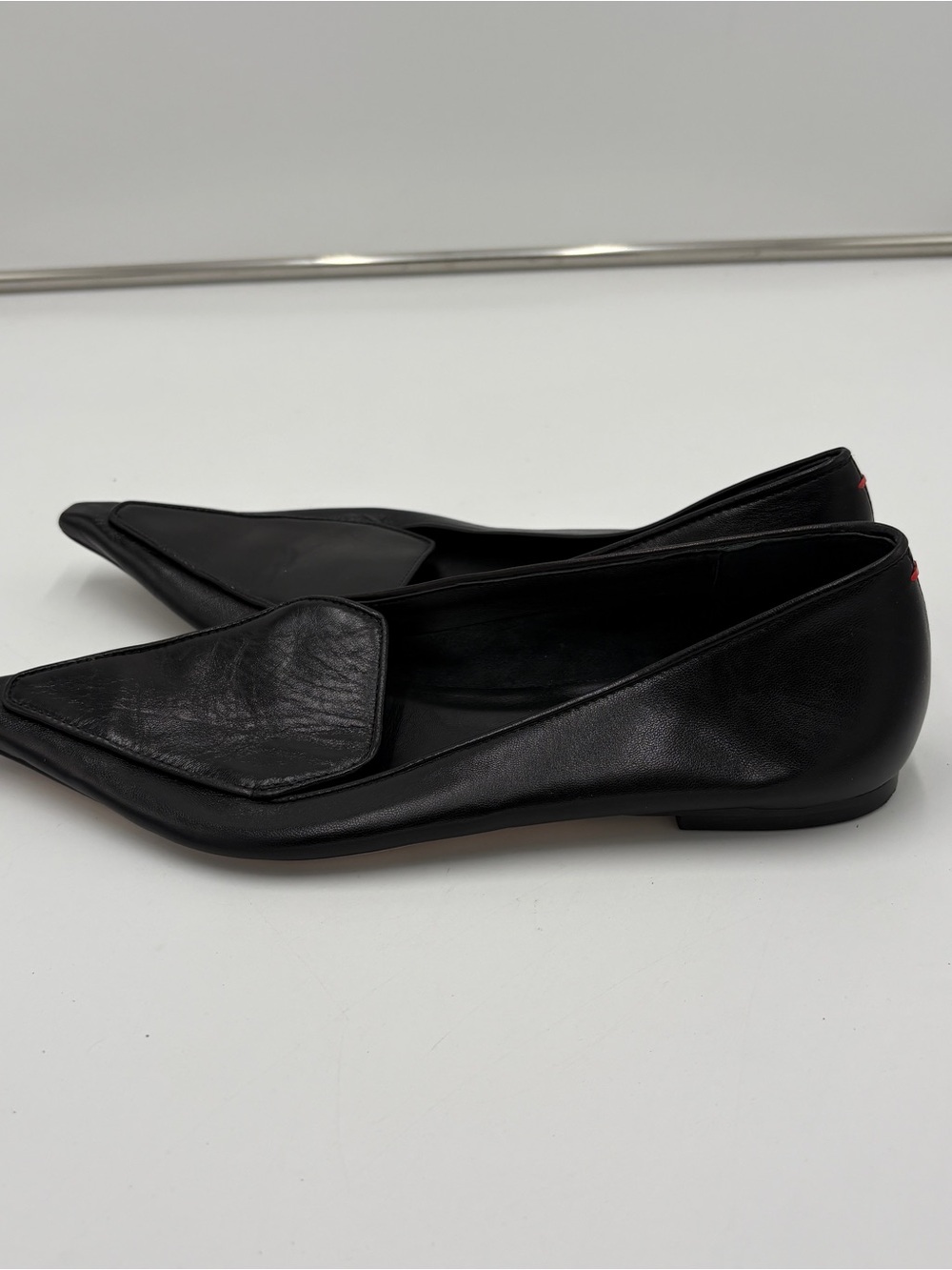Aeyde Pointed Toe Ballet Flats Loafers Witchy Classic Minimalist Old Money EU 37 - Picture 4 of 7